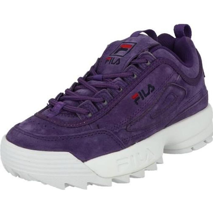 fila chaussure homme violet