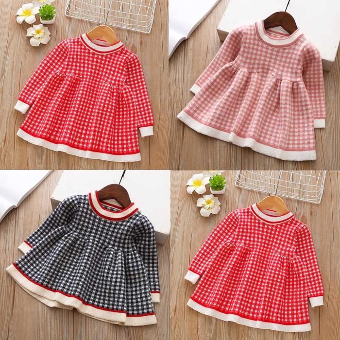 Robe De Princesse Pull En Tricot A Carreaux A Manches Longues Pour Bebe Fille Cdiscount Pret A Porter Robe De Princesse Pull En Tricot A Carreaux A Manches Longues Pour Bebe Fille Cdiscount Pret A Porter