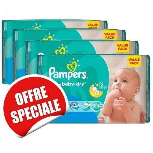 225 Couches Pampers Active Baby Dry taille 3 Cdiscount Puériculture & Eveil bébé