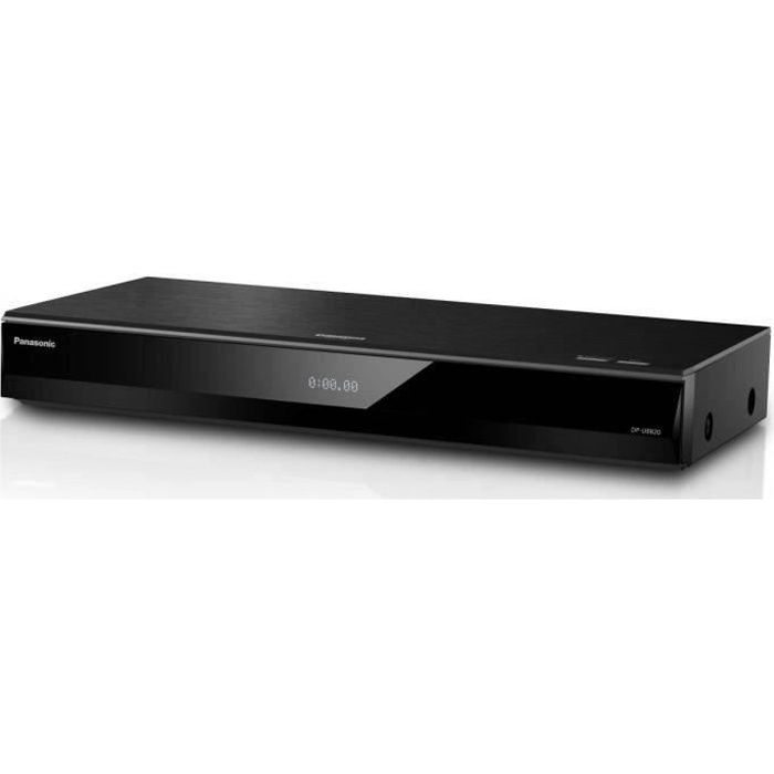 PANASONIC UB820 - Lecteur Blu-Ray Ultra HD - 3D, Blu-Ray, DVD - Double HDMI, Double port USB, Wi-fi - Dolby Digital