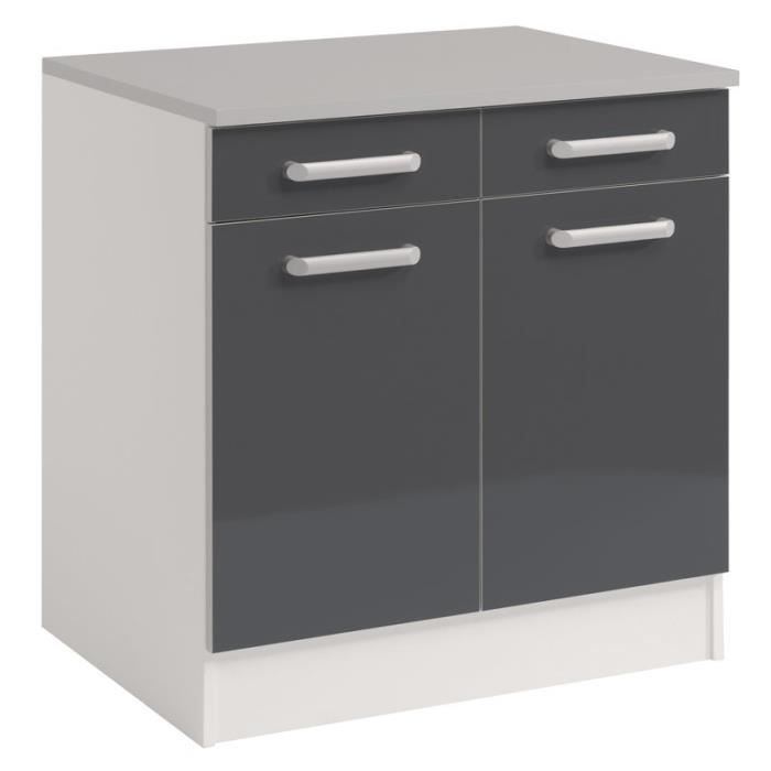 Meuble Bas 2 Tiroirs – Bois, 62x37 Cm, Hauteur 67,5 Cm – État Correct, Voir Photos