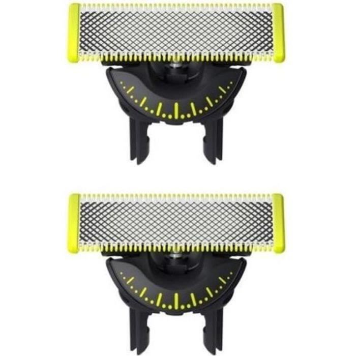 PHILIPS - Lot de 2 lames rasoir pour rasoir tondeuse OneBlade - QP420.50
