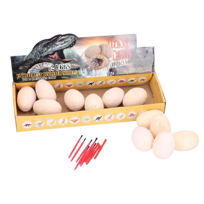 6 œufs de dinosaures 🦕 , avec son « cuicui » quand on appuie