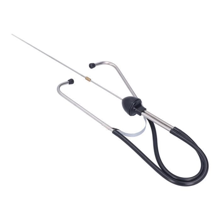 Qqmora Stéthoscope de mécanicien Mécanique Cylindre Sonarscope Acier