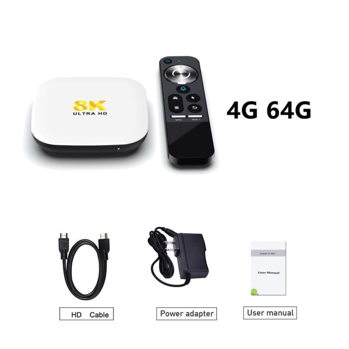 Passerelle Multimédia 4K USB HDMI Audio Vidéo 4G Stockage Lecture