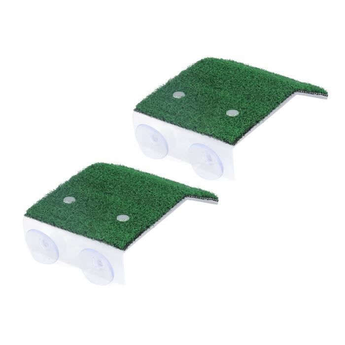 Meilleurs prix pour Terrasse d'aquarium Plate-forme de tortue polyvalente, facile à nettoyer, terrasse d'escalade de animalerie aquarium