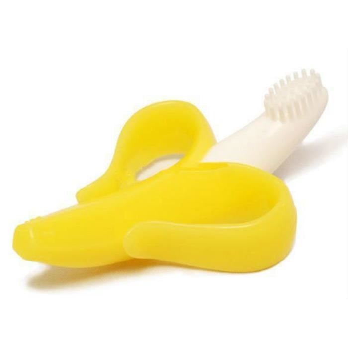 Brosse A Dents En Silicone A La Banane Et A La Bouteille De Bebe De Haute Qualite Et Ecologiquement Sure Cdiscount Puericulture Eveil Bebe Brosse A Dents En Silicone A La Banane Et A La Bouteille De Bebe De Haute Qualite Et Ecologiquement Sure Cdiscount Puericulture Eveil Bebe