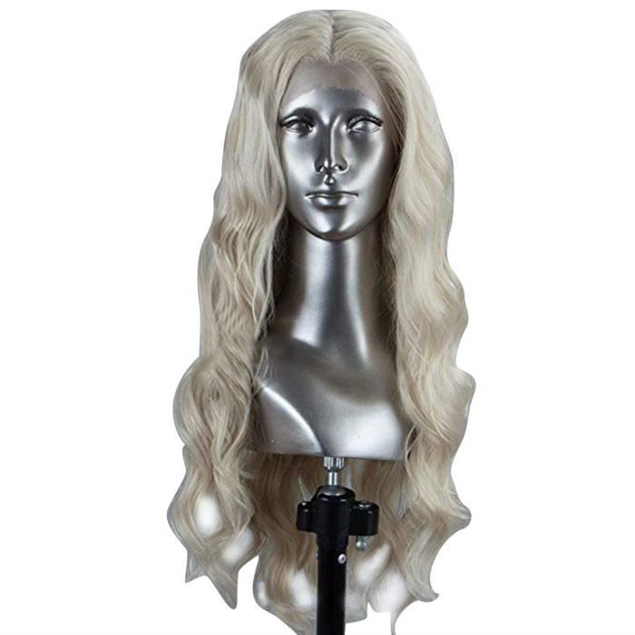 perruque reine blanche