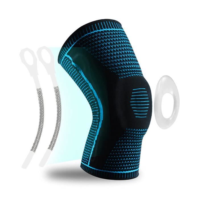 Zamst JK-1 Genouillère Enfant/Adulte – Soutien Compression Ajustable Avec Pad Rotulien, Idéal Croissance & Sports Sauts Taille S