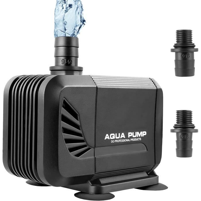 Pompe de fontaine Mini Pompe à eau Pompe submersible 15W 1500L/H