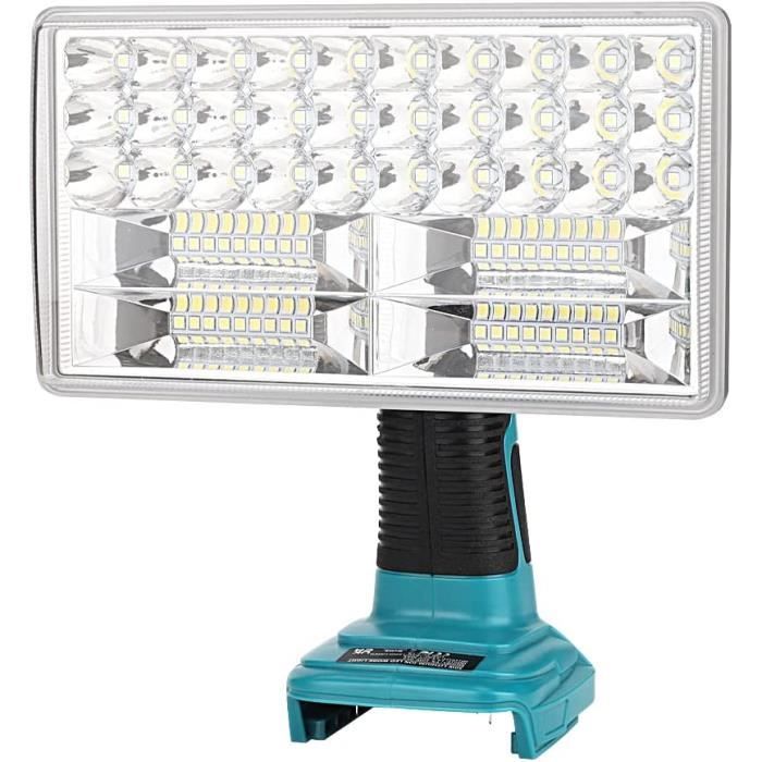 Lampe de travail sans fil 20V - LED - 20W - 2 réglages : 900/1800 lumen