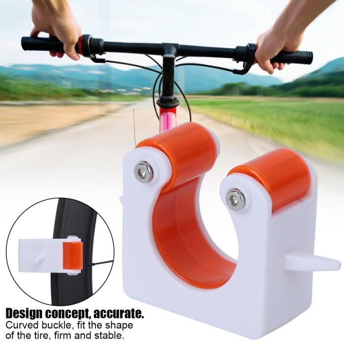 SURENHAP Support mural pour vélo de route Support de stationnement monté sur crochet mural pour vélo de sport velo Orange route