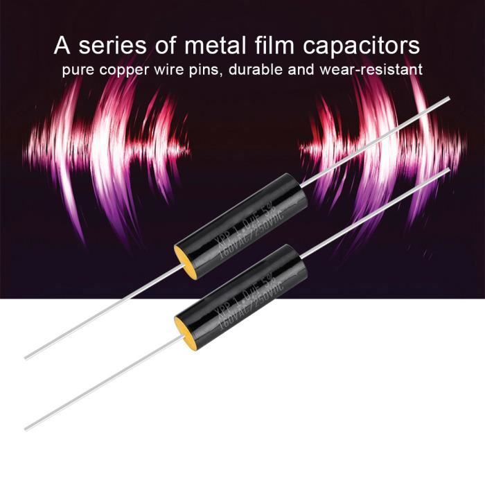 Diviseur De Condensateur De Fréquence De Haut-parleur 2.2UF 100V, 5
