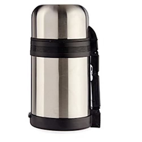 TOM bouteille thermos 800 ml en acier inoxydable gris/noir