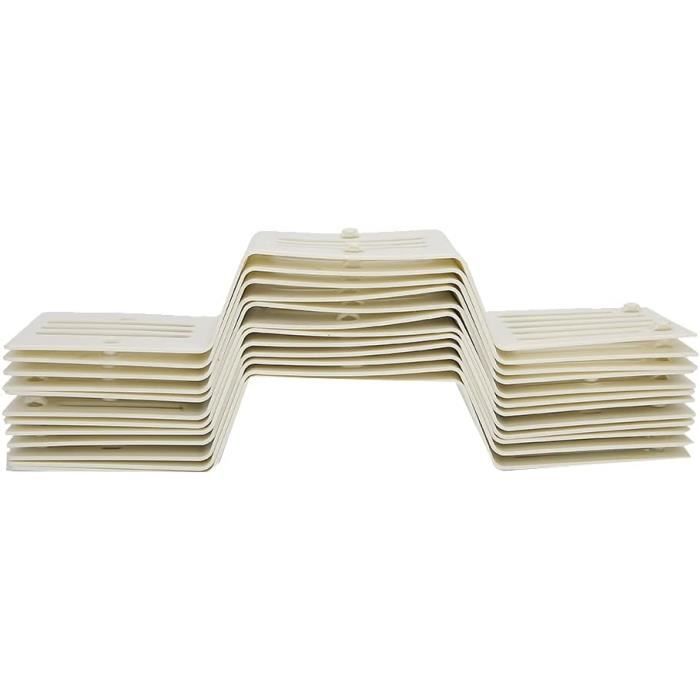 CXNXFD Lot de 100 séparateurs et cartes, 9,6 x 7,0 cm, 10 couleurs de taille standard, en plastique pour jeux, sport, boîtes de rangement CXNXFD Lot de 100 séparateurs et cartes, 9,6 x 7,0 cm, 10 couleurs de taille standard, en plastique pour jeux, sport, boîtes de rangement