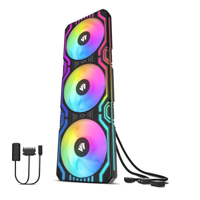 Aura Sync 120mm ARGB Refroidissement PC Boîtier d'ordinateur de bureau