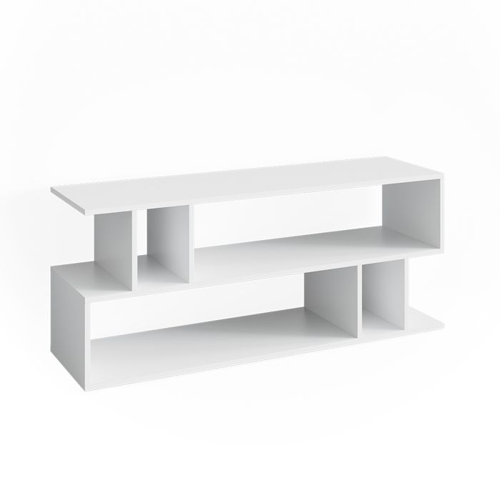 Meuble tv Karel 120x50.6cm Blanc Vicco 37511 Meuble tv Karel 120x50.6cm Blanc Vicco 37511