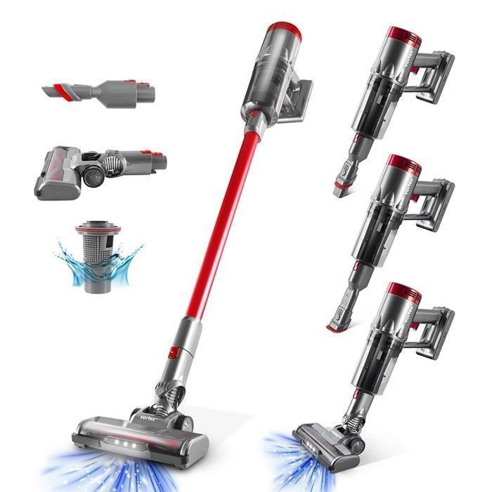 Aspirateur balai VORTEX F13 2-en-1 130W Cdiscount Electroménager