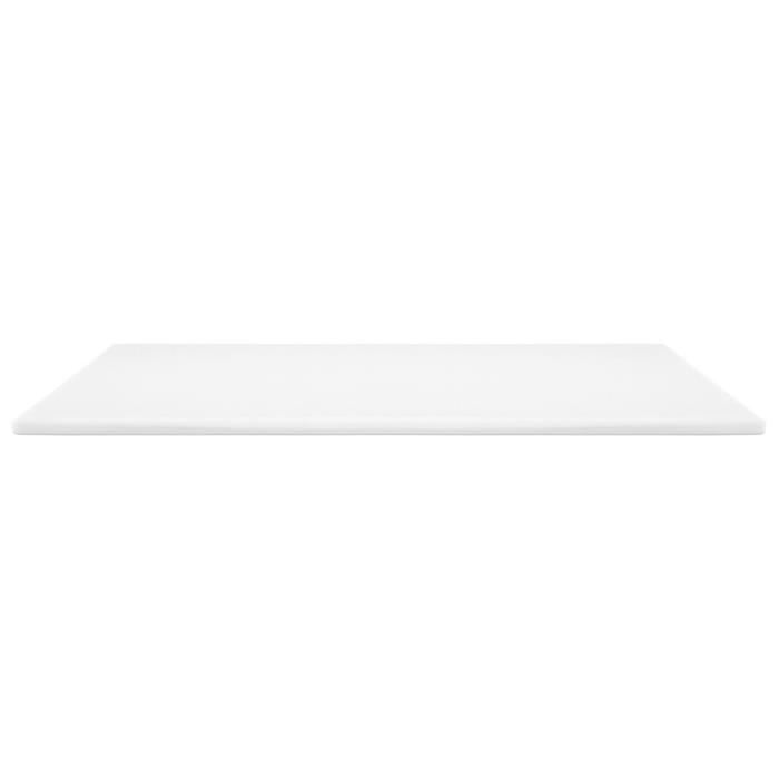 Sur-matelas 140 Cm Déhoussable Et Lavable – Blanc écru – état Correct Mais Confort Garanti