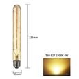 10X  E27 T30 Long Tube LED Ampoule 4w Tubulaire E27 40w Edison Filament 400lm Blanc Chaud 2700k t30 -225 Non Dimmable AC220-240V-1