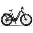 Vélo Électrique Fatbike GUNAI GN26 - Samsung Batterie 48V 17.5AH - Bafang Moteur 500W - Autonomie 40km+ - Noir-1