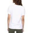 T-shirt Blanc Femme Converse 3219-1