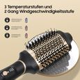 Brosse Soufflante - One-Step Brosse Cheveux Brushing Volumiser Iceagle 1000W | Brosse Chauffante 3 en 1 pour Lisser, Sécher,-1