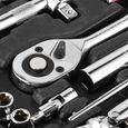 Pwshymi Douille de clé 94pcs Kit d'Outils à Main de Réparation de Voiture Professionnelle Mécanique Clé à Cliquet auto outillage-1