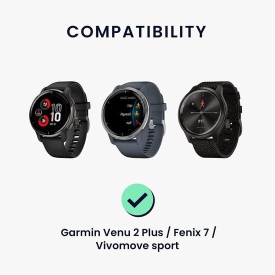 Câble Chargeur Magnétique 100cm Pour Garmin Venu, Venu Sq, Forerunner 55/255, Instinct 2 - Charge Rapide, Portable