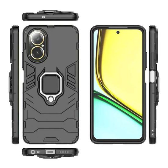 Coque Pour Realme C67 4G - Housse Etui Silicone Gel Fine Verre Trempe - TRANSPARENT TPU - Téléphonie