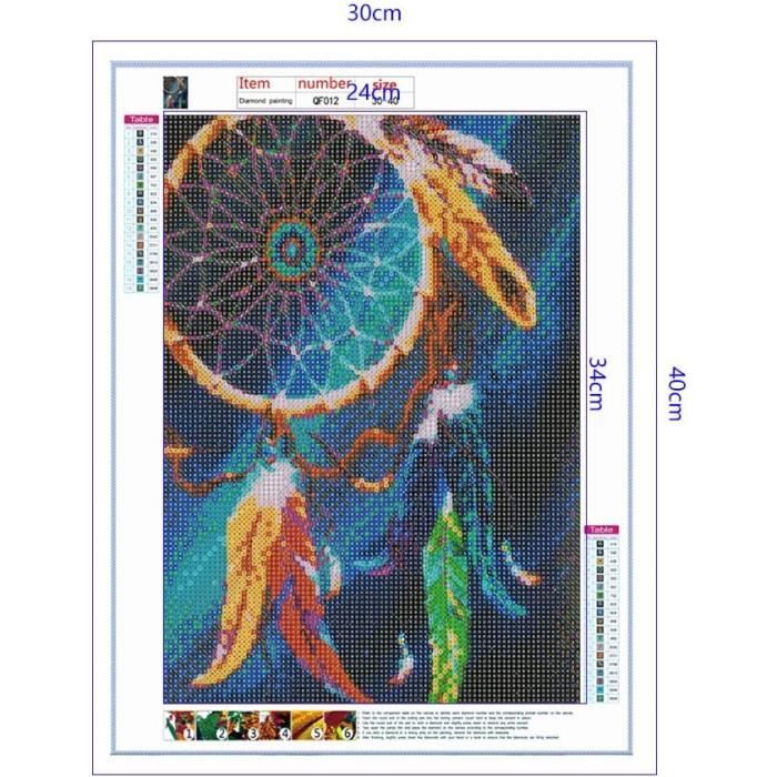 Lot De 4 Peintures Diamant 5D UNIVERTEN - Kit DIY Pour Enfants Et Adultes