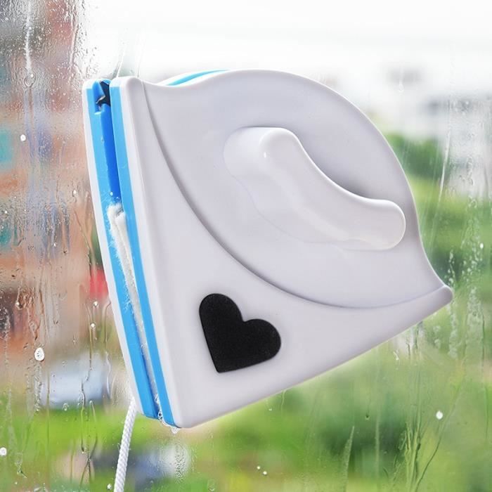 Lave-vitre magnétique Double face multifonction, outil de nettoyage de  vitres de voitureOvale blanc - Cdiscount Maison