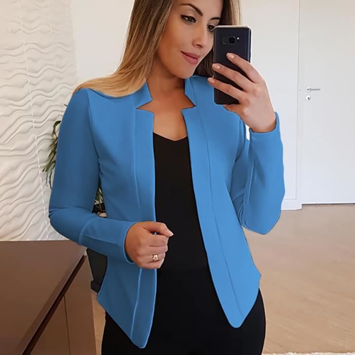 Veste bleu canard femme hotsell