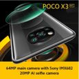 XIAOMI POCO X3 NFC 64Go Noir Snapdragon 732G Smartphone 64 MP+13 MP+2MP+2MP Caméra 5160mAh 33W Charge-2