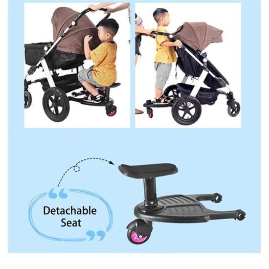 Inventaire des sièges poussettes pour bébés avec roues auxiliaires