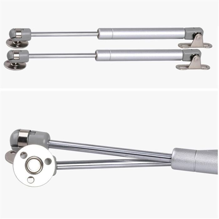 Mou Ouvrir 2 Pièces Vérins à Gaz 400N 300-600mm - Ressorts Hydrauliques Universels