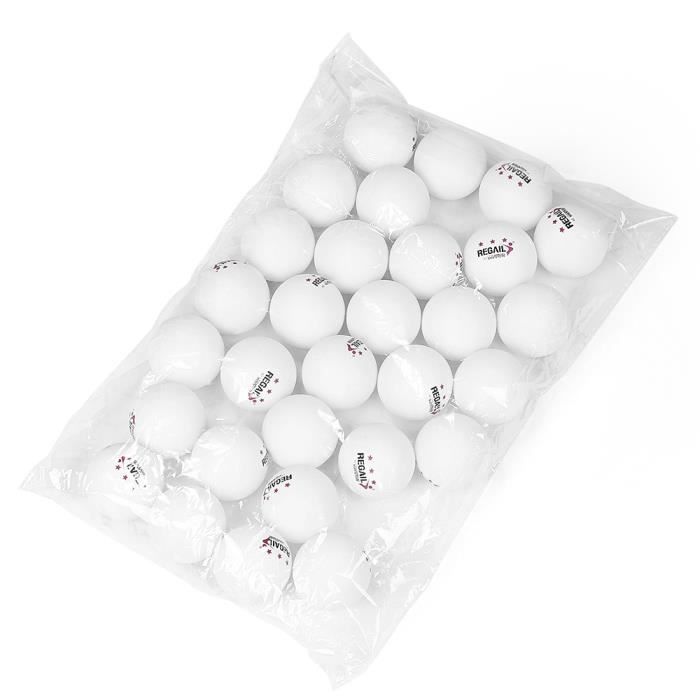 Balles de tennis de table 30 PCS, Balles de ping pong 30 PCS, ,Couleur  Orange, Plastique