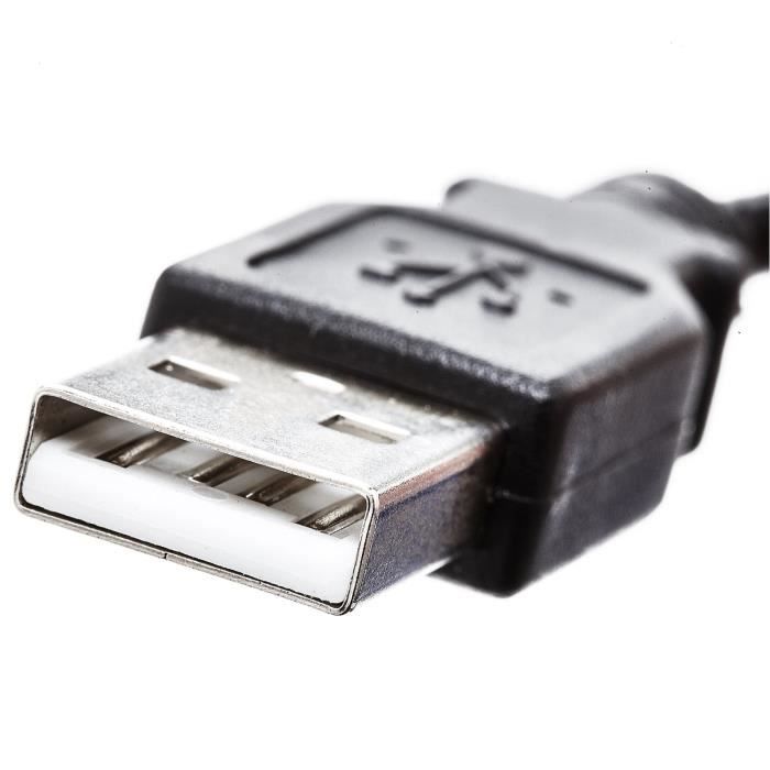 Câble d’impression pour imprimante HYFAI (10 pi/3 m) USB 2.0 type A vers B  mâle Cordon pour Brother, HP, Canon et plus encore…