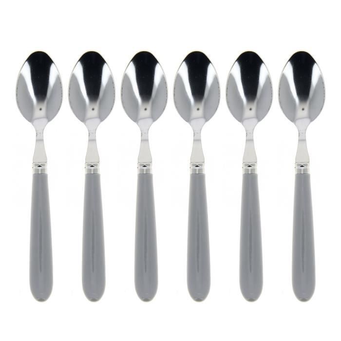 Cuillère De Service Fackelmann En Inox - Manche Bleu Foncé, 32 Cm, Lave-vaisselle, Idéale Cuisine Et Service