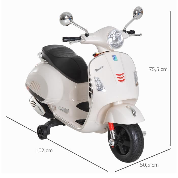 Klaxon électrique pour moto, scooter, scooter électrique, 12 volts