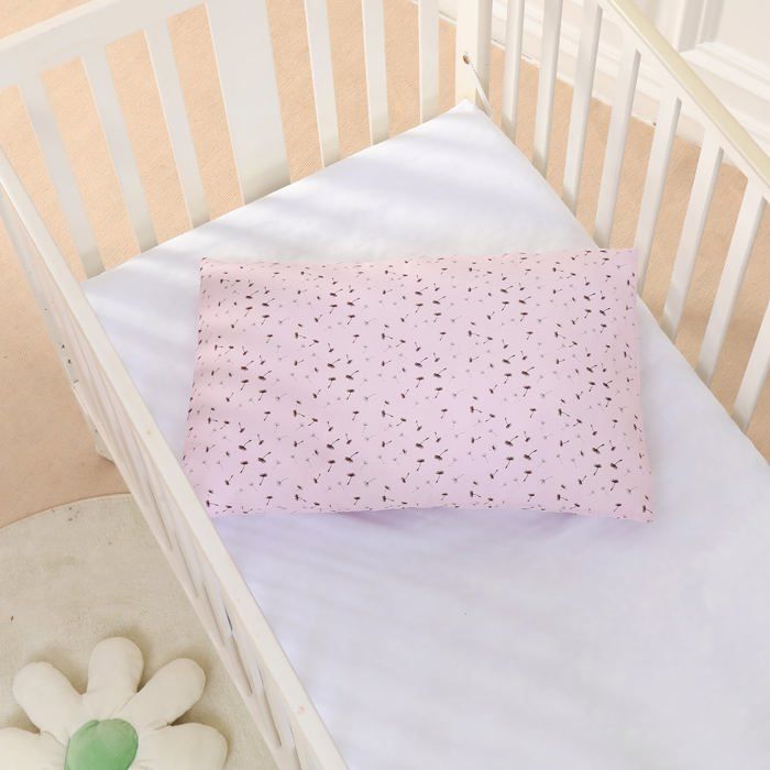 Taie D'oreiller Voyage Enfant Minky Dot Bleu Clair - Fait Main, 14x20 Pouces
