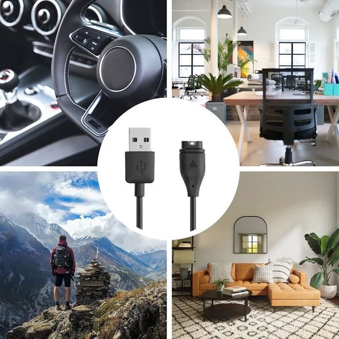 Chargeur pour Garmin Venu 2S 2 plus Venu SQ Venu Vivoactive 3 4 4S