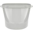 Adaptateur Tuyau Climatiseur Mobile, 15cm Raccord Plat de Tuyau d'échappement pour Climatiseur Portable et Sèche-linge