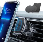 10 BUONI PROPOSITI PORTALI CON TE 2024 Support Telephone Voiture Magnetique,[6 Aimants Puissants] [Clip Améliorer] Porte Téléphone Voiture Aimanté pour iPhone 15 14
