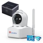 3G/4G LTE Caméra Surveillance Intérieure Ctronics avec Carte SIM, 360° PTZ , Image 4MP , Détection Humaine/Mouvement, Suivi Auto