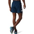 Short de Running Homme - ASICS - KATANA 5IN - Bleu - Léger et Réfléchissant