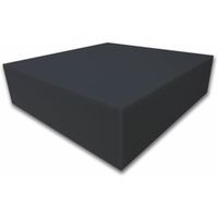 Alanpur ® Black FSE ignifugé isolation acoustique en mousse de chambre (50 x 50 x 5 cm)