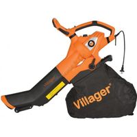 Souffleur aspirateur de feuilles électrique - Villager - VEBV 3000 - 3000W - 45L - Orange