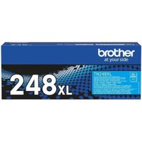 Toner haute capacité - BROTHER - TN248XLC - Cyan - 2300 pages