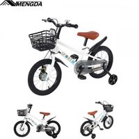 CLEADONG Vélo Enfant 16 Pouces – Rose, Cadre Acier, Freins Disque Et Maintien, Siège PU, LED Avant – Pour 6 à 11 Ans (105-135 Cm)